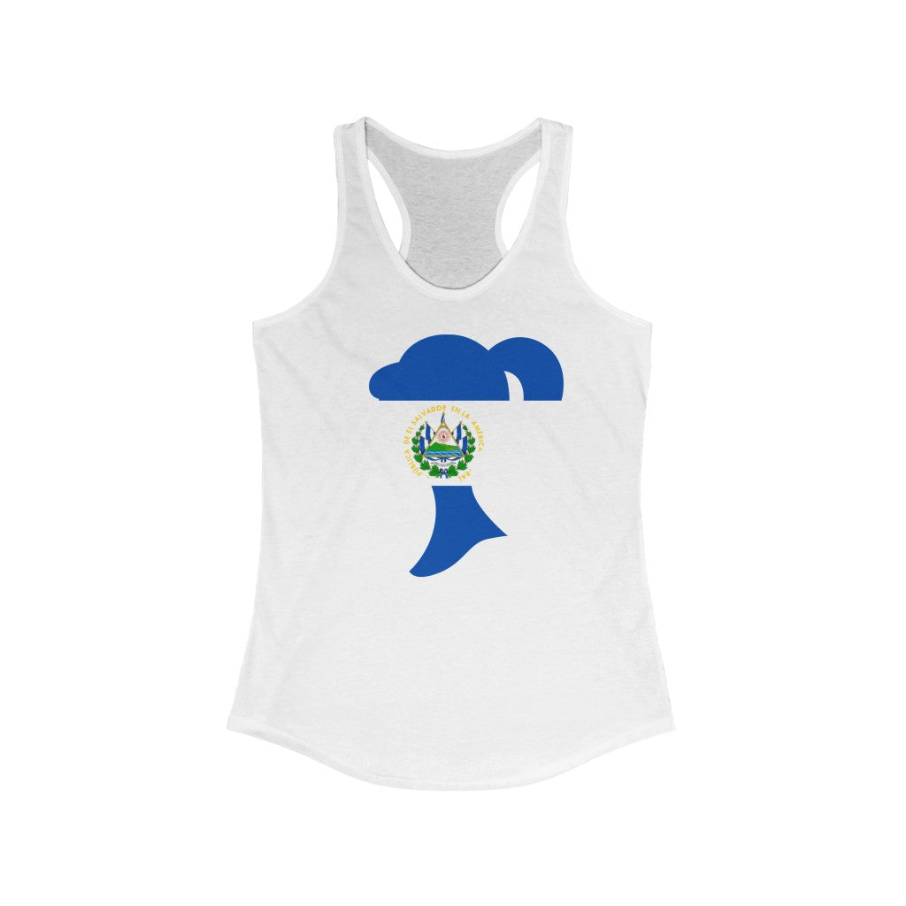 El Salvador Girl Flag Tank - Women