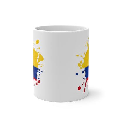 Colombia Splat Color Changing Mug