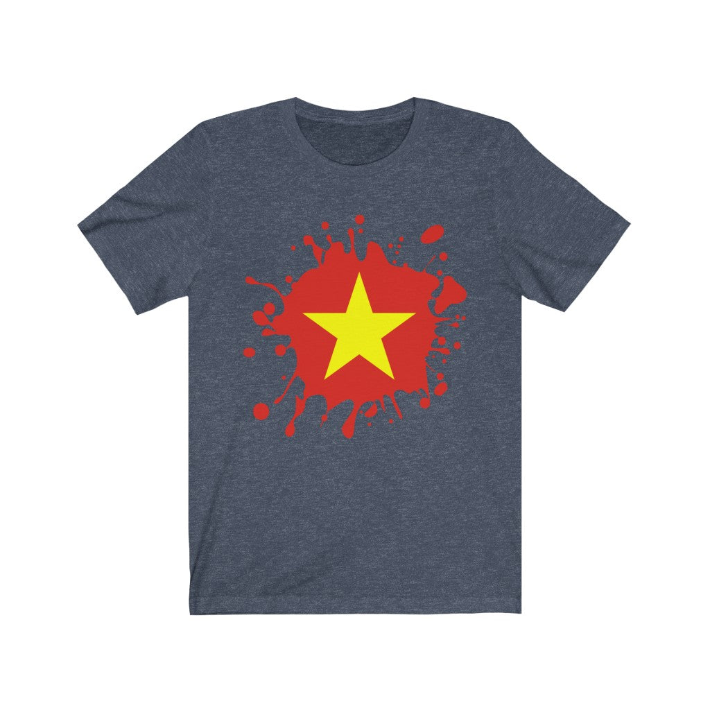 Vietnam Splat Flag Premium Tee - Unisex