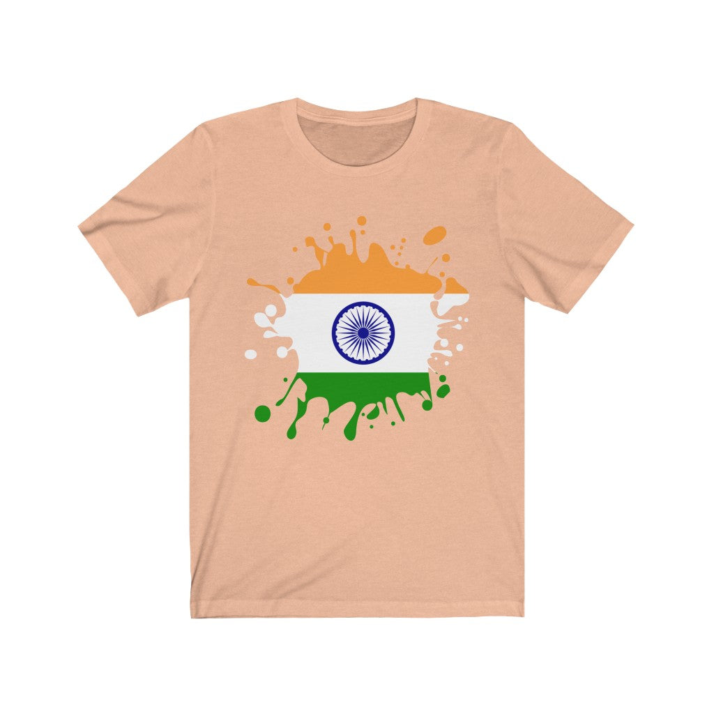 India Splat Flag Premium Tee - Unisex