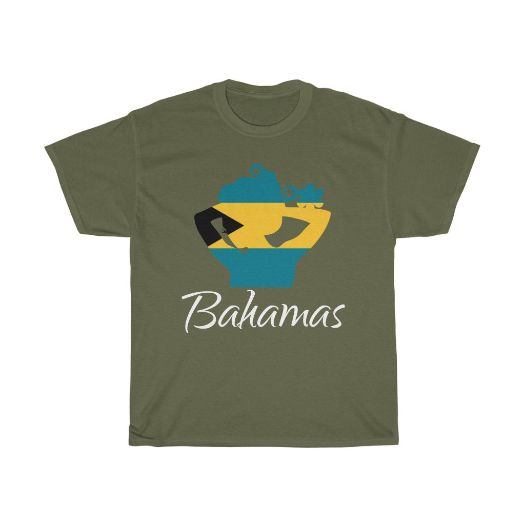 Bahamas Lady Flag Standard Tee 2 - Unisex