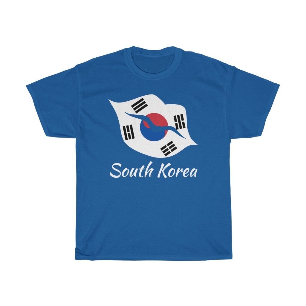 South Korea Lips Flag Standard Tee 2 - Unisex