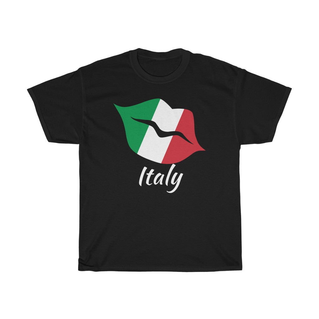 Italy Lips Flag Standard Tee 2 - Unisex