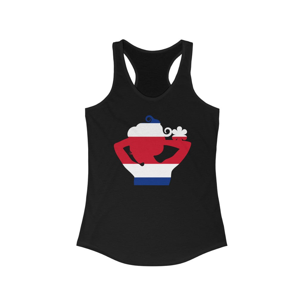 Costa Rica Lady Flag Tank – Women