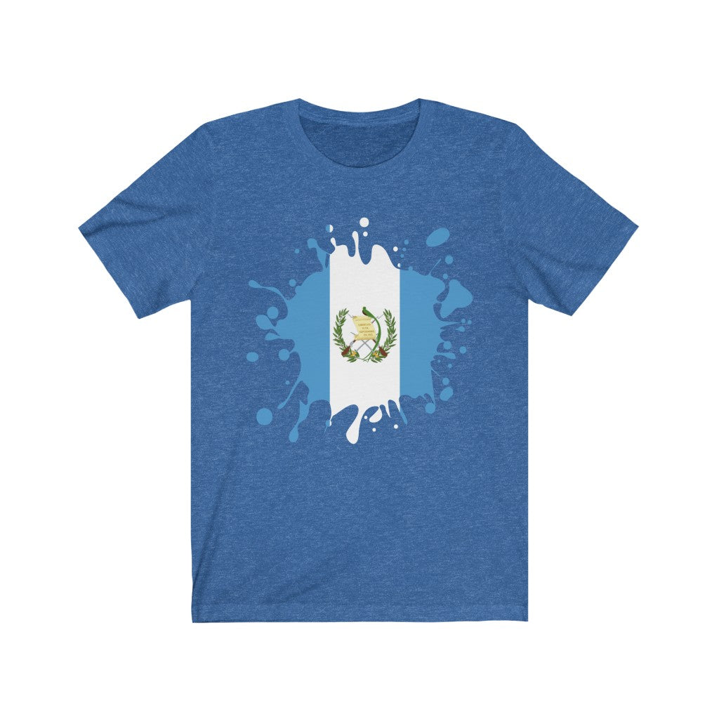 Guatemala Splat Flag Premium Tee - Unisex