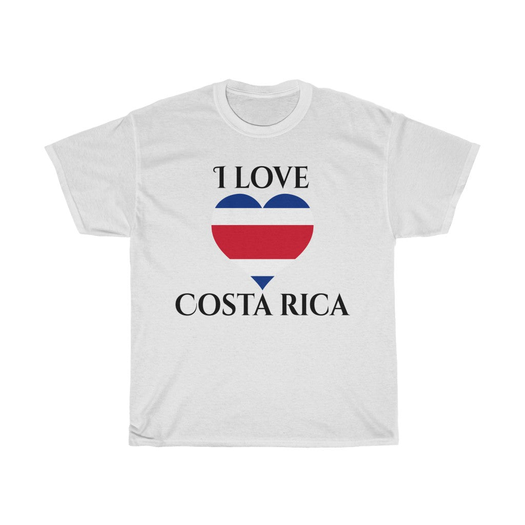 Costa Rica Heart Flag Standard Tee 1 - Unisex