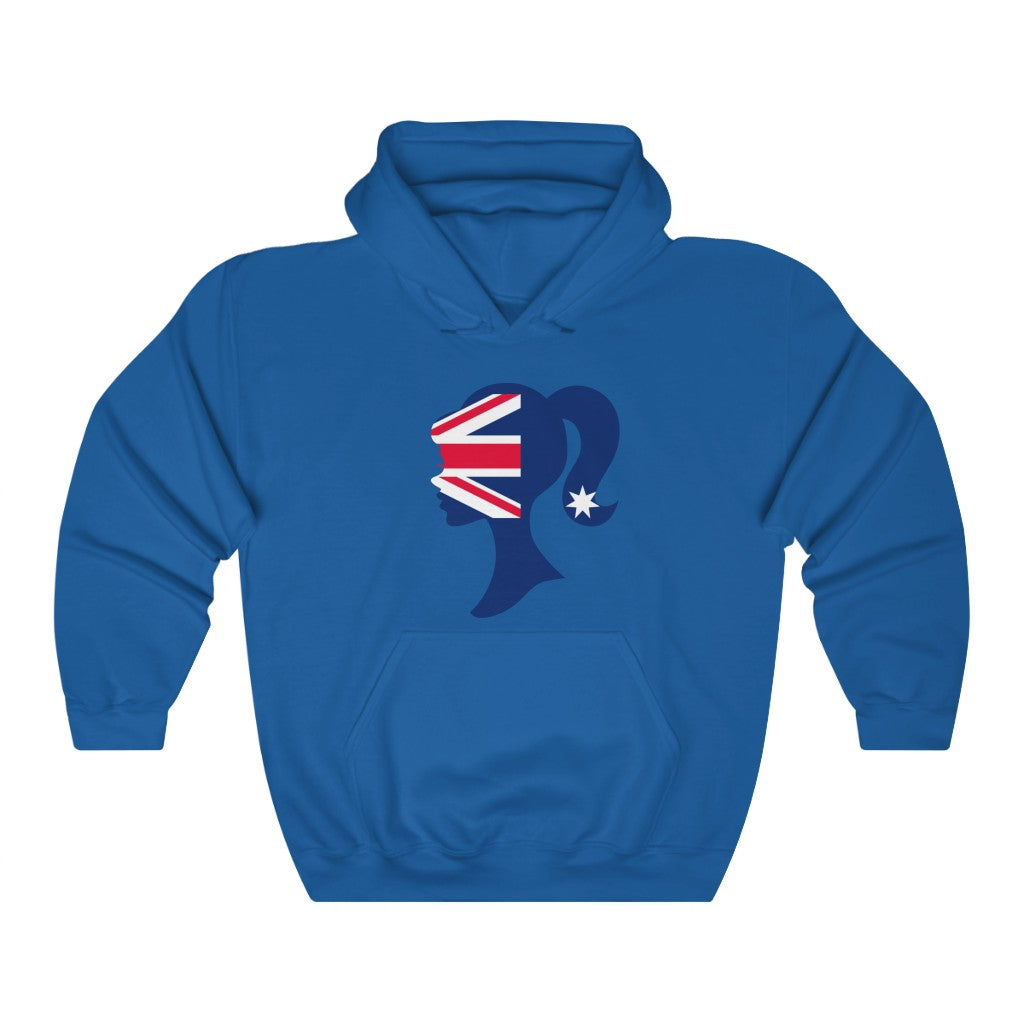 Australia Girl Flag Hoodie Sweatshirt - Unisex