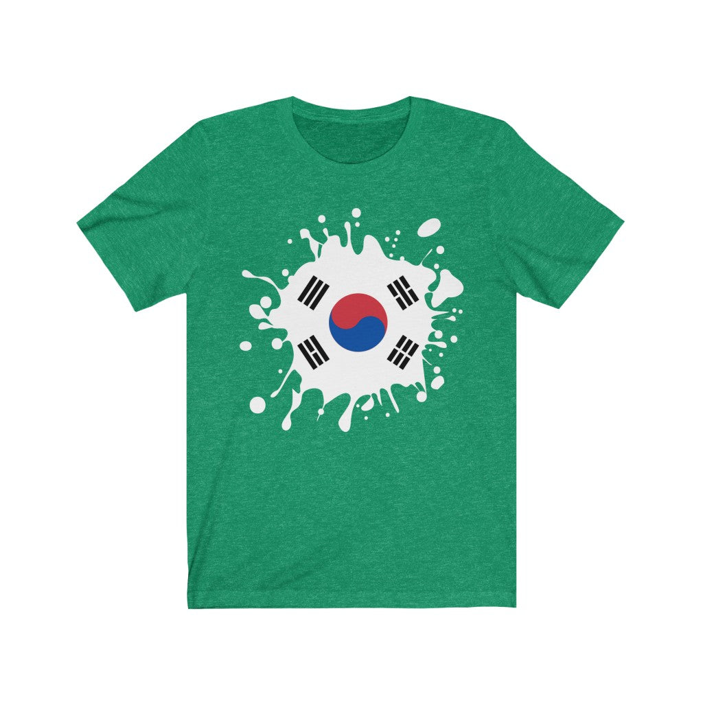 South Korea Splat Flag Premium Tee - Unisex