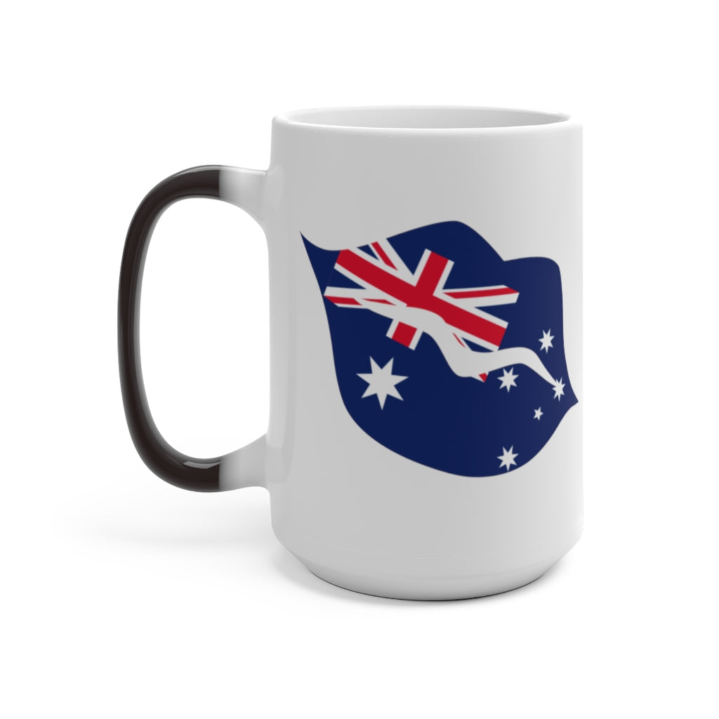 Australia Lips Color Changing Mug