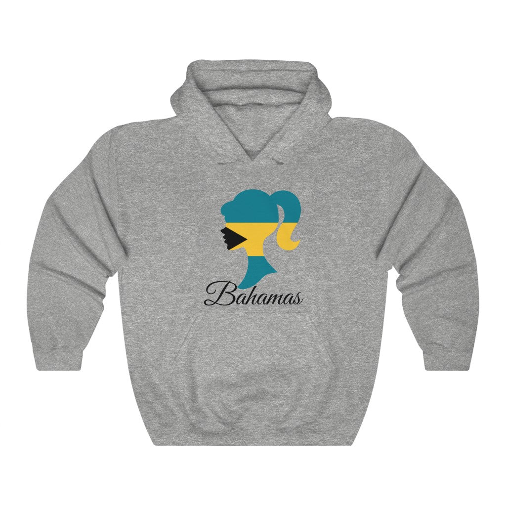 Bahamas Girl Flag Hoodie Sweatshirt 1 - Unisex