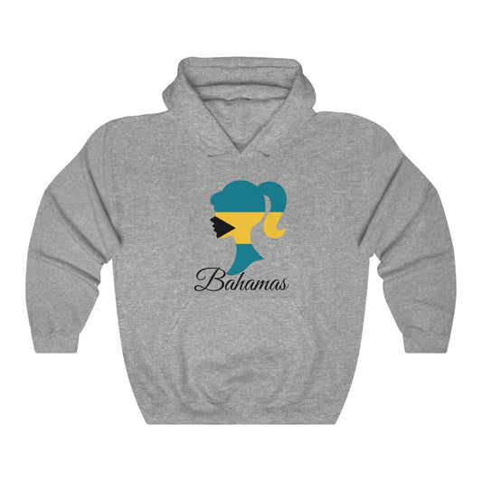 Bahamas Girl Flag Hoodie Sweatshirt 1 - Unisex