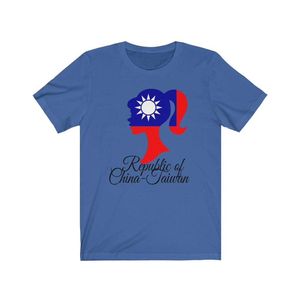 Republic of China - Taiwan Girl Flag Premium Tee 1 - Unisex