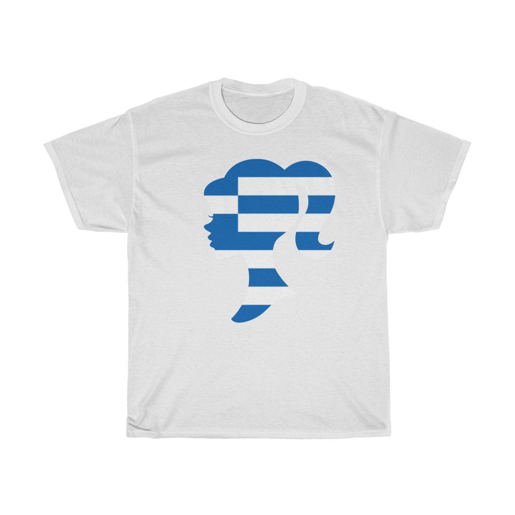 Greece Girl Flag Standard Tee - Unisex