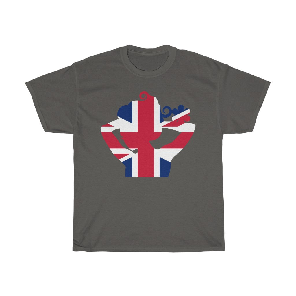 United Kingdom Lady Flag Standard Tee - Unisex