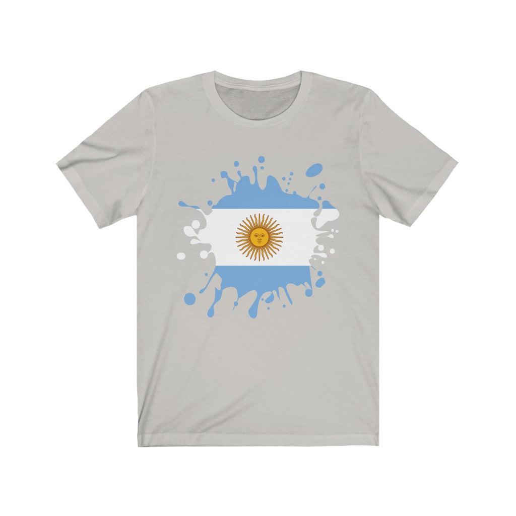 Argentina Splat Flag Premium Tee - Unisex