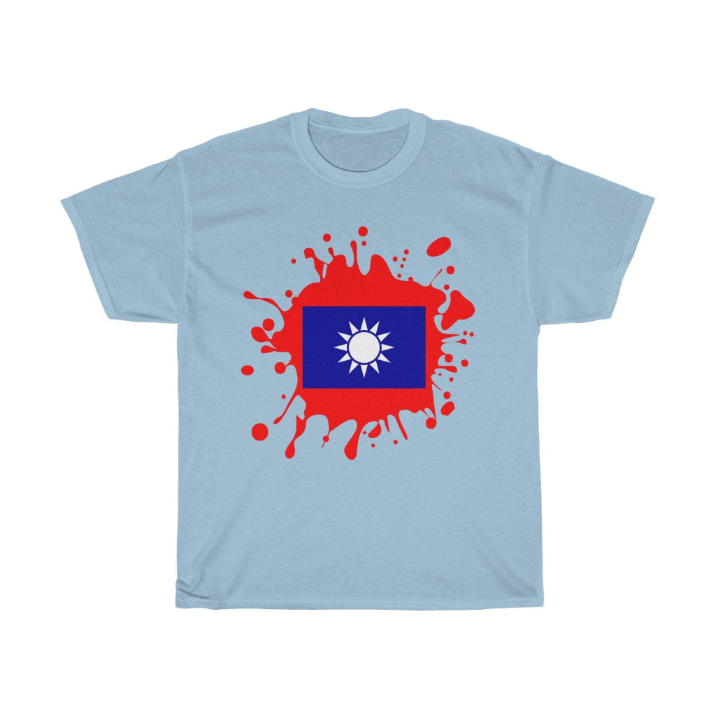 Republic of China (Taiwan) Splat Flag Standard Tee - Unisex