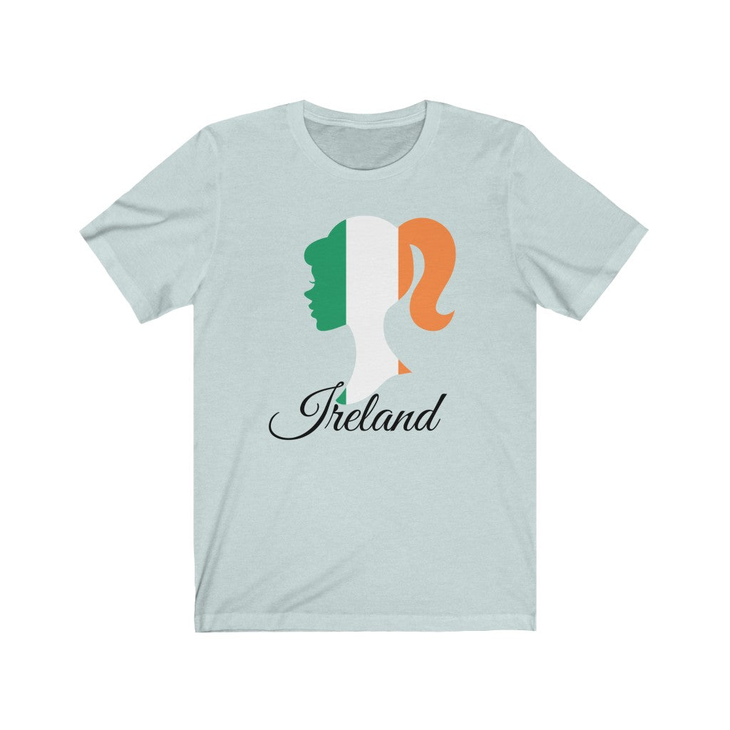 Ireland Girl Flag Premium Tee 1 - Unisex
