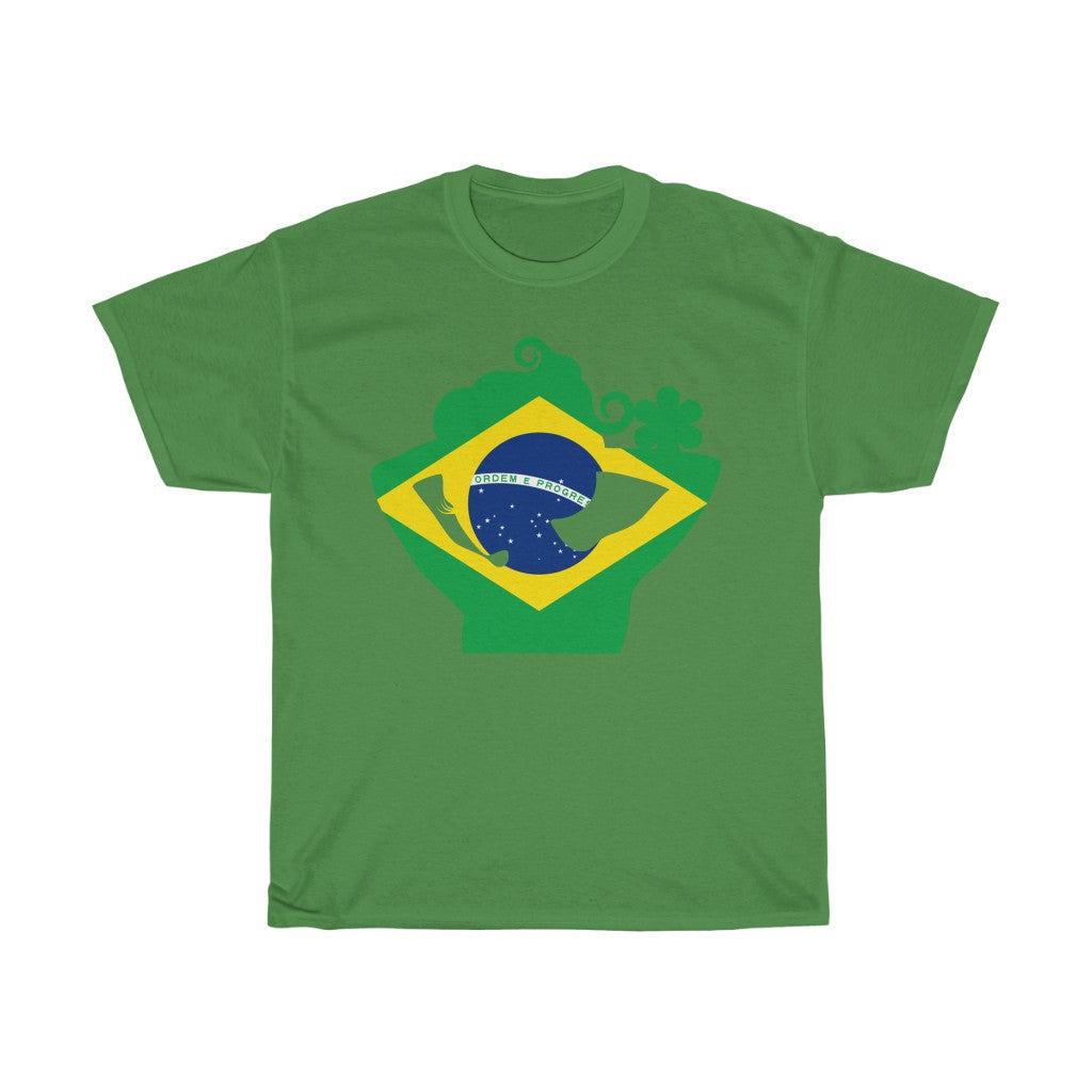 Brazil Lady Flag Standard Tee - Unisex