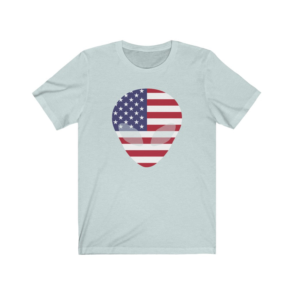 United States of America Alien Flag Premium Tee - Unisex