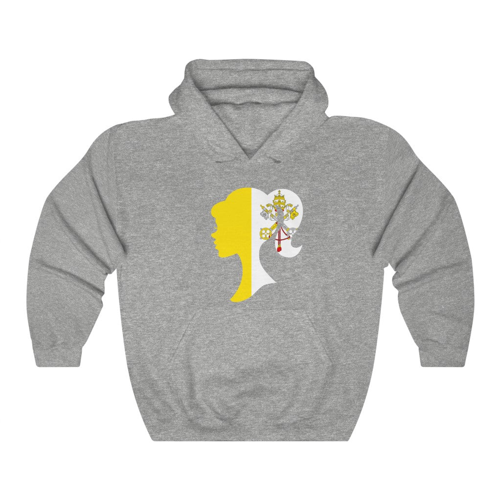 Holy See Girl Flag Hoodie Sweatshirt - Unisex