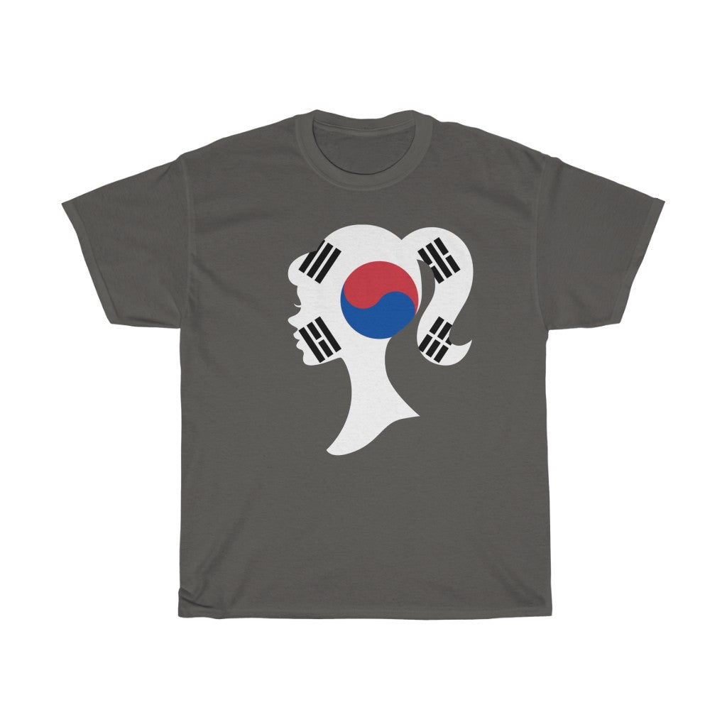 South Korea Girl Flag Standard Tee - Unisex