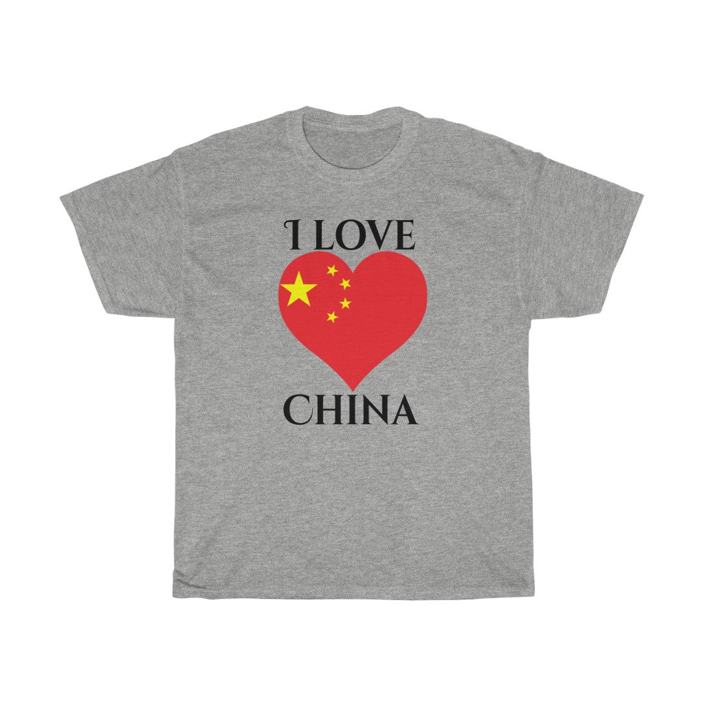 China Heart Flag Standard Tee 1 - Unisex