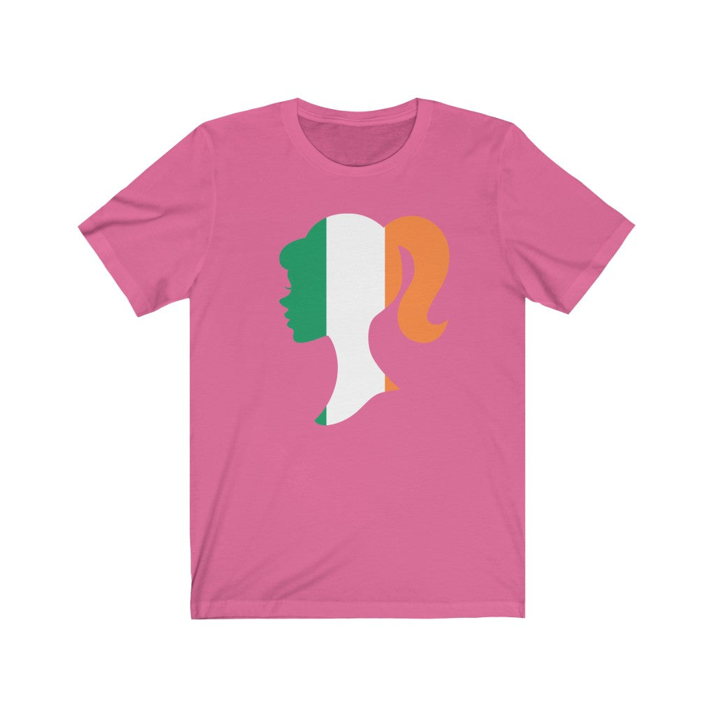 Ireland Girl Flag Premium Tee - Unisex