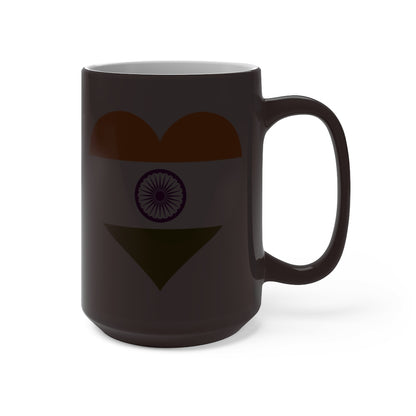 India Heart Color Changing Mug