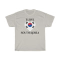 South Korea Heart Flag Standard Tee 1 - Unisex