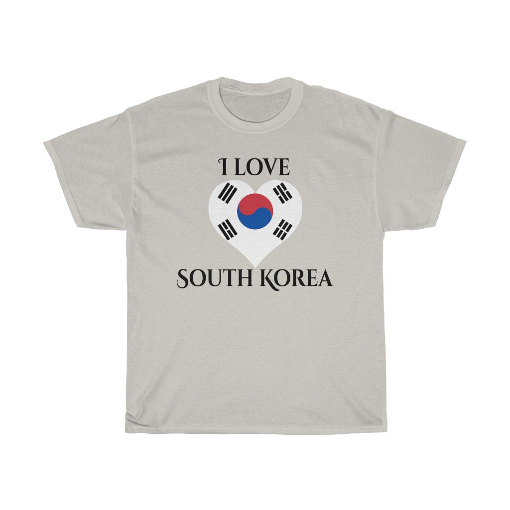 South Korea Heart Flag Standard Tee 1 - Unisex