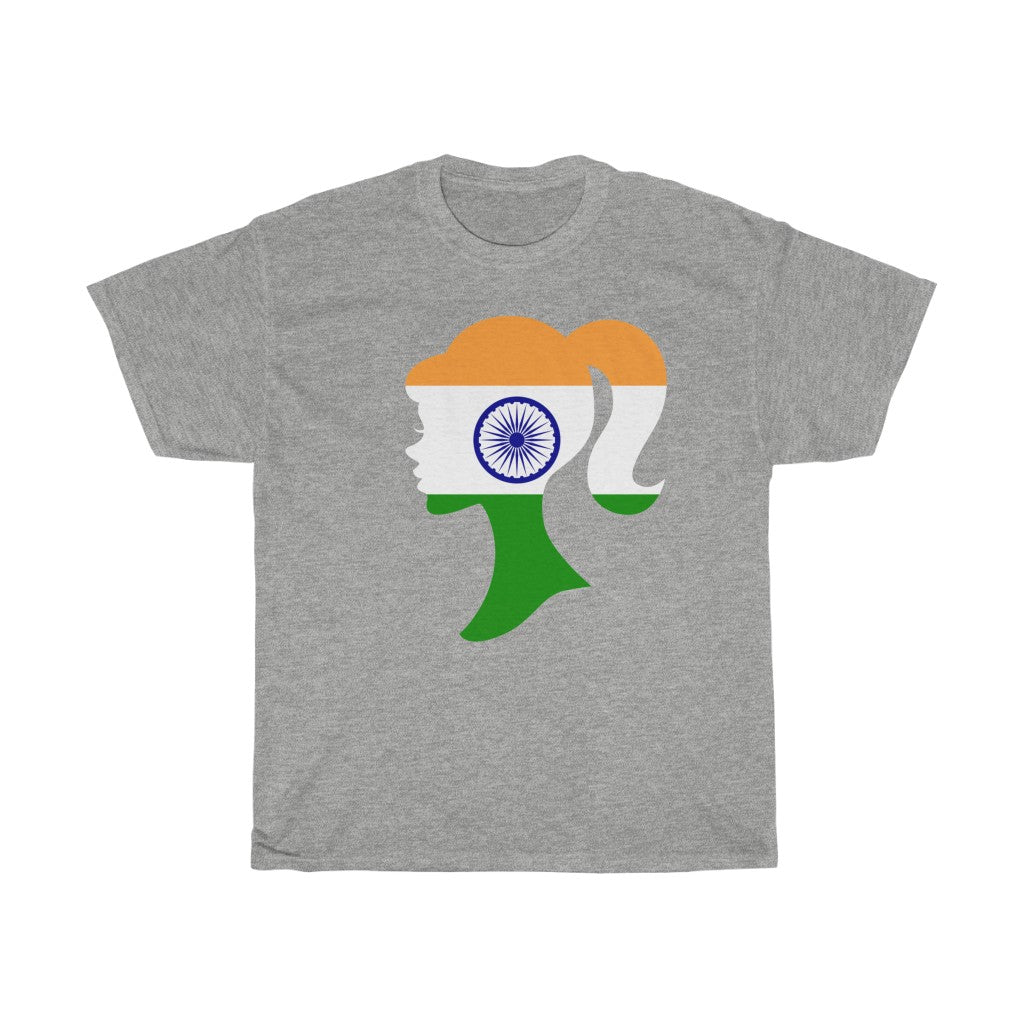 India Girl Flag Standard Tee - Unisex