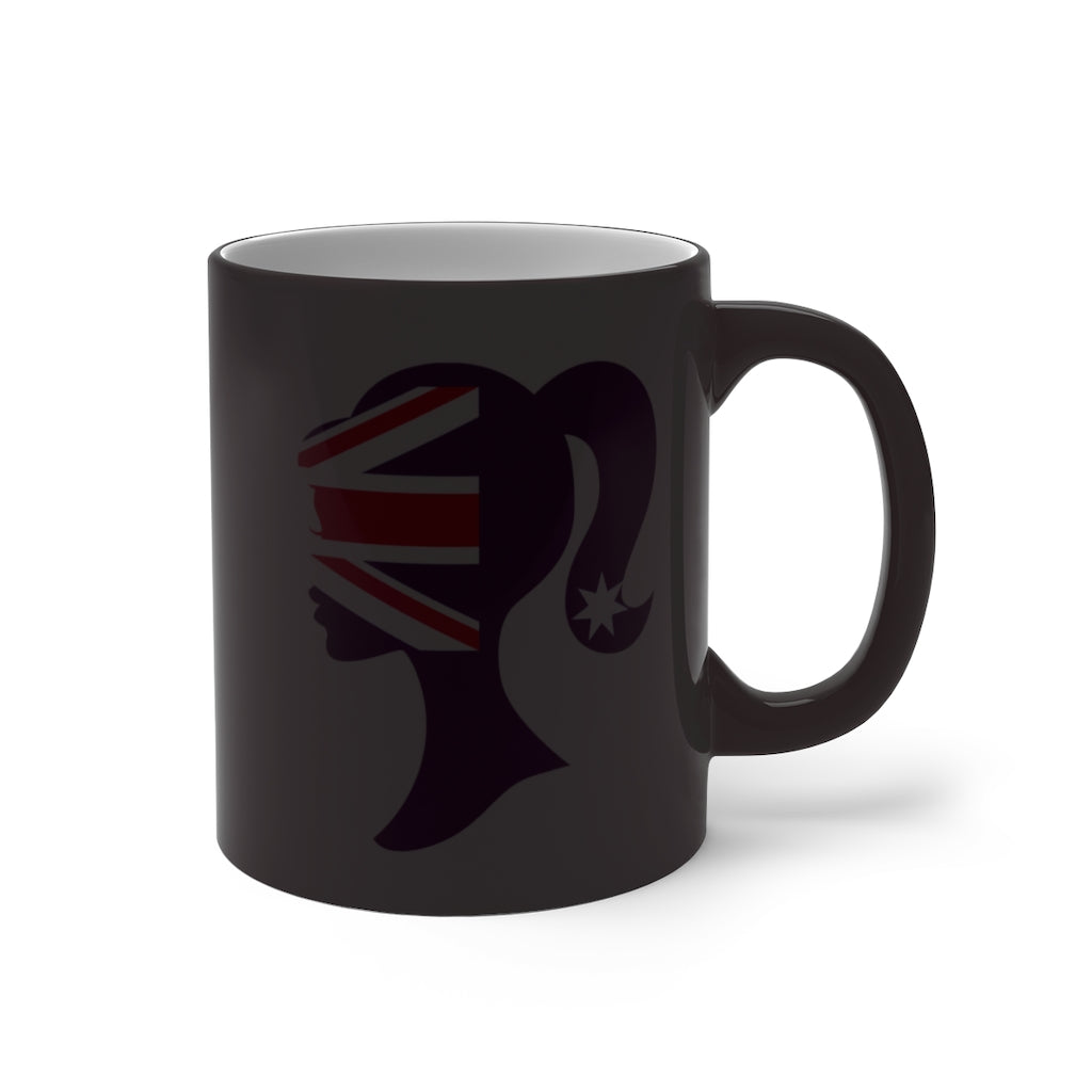 Australia Girl Color Changing Mug