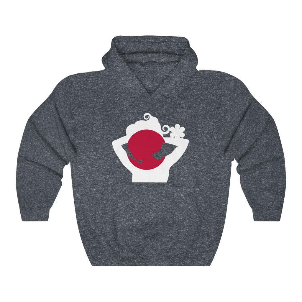 Japan Lady Flag Hoodie Sweatshirt - Unisex