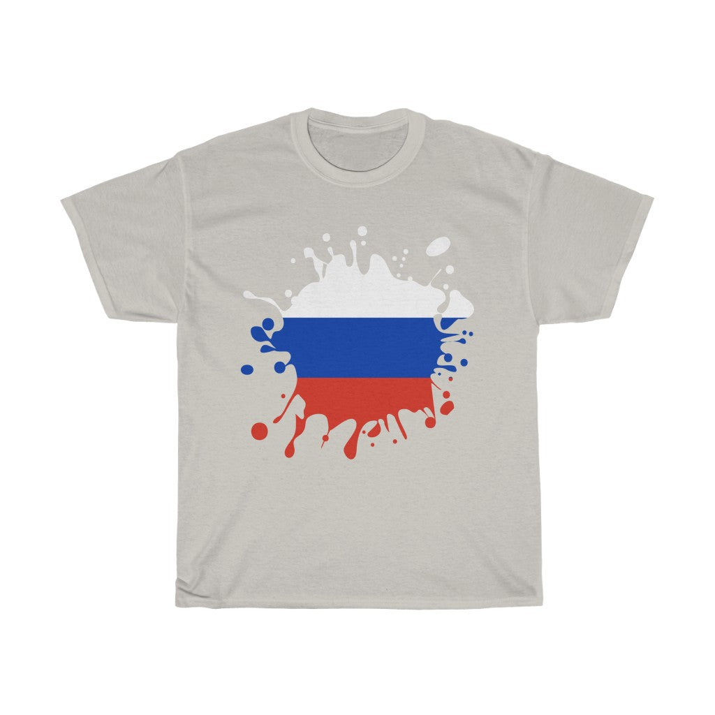 Russia Splat Flag Standard Tee - Unisex