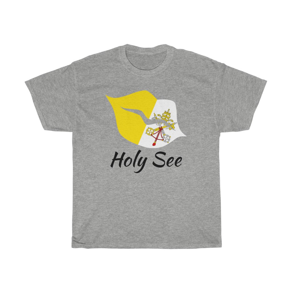 Holy See Lips Flag Standard Tee 1 - Unisex