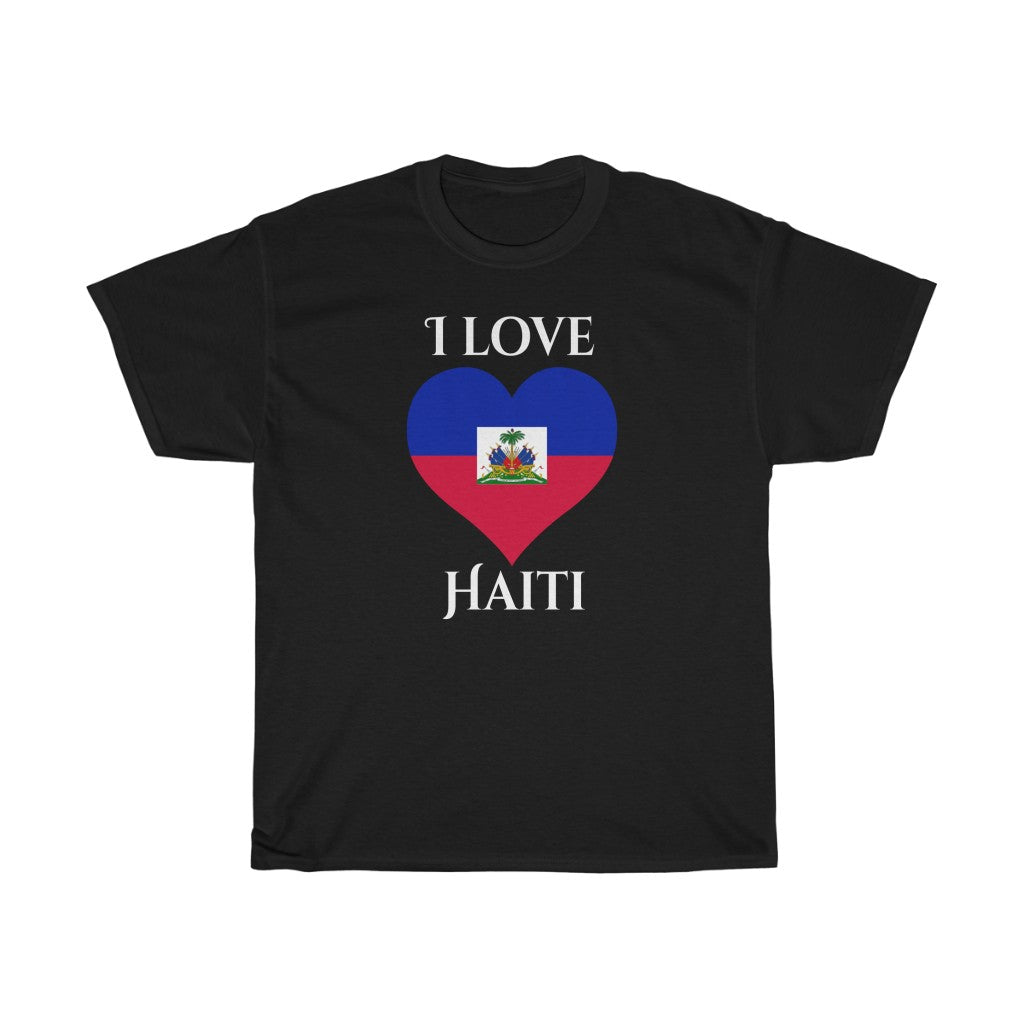 Haiti Heart Flag Standard Tee 2 - Unisex