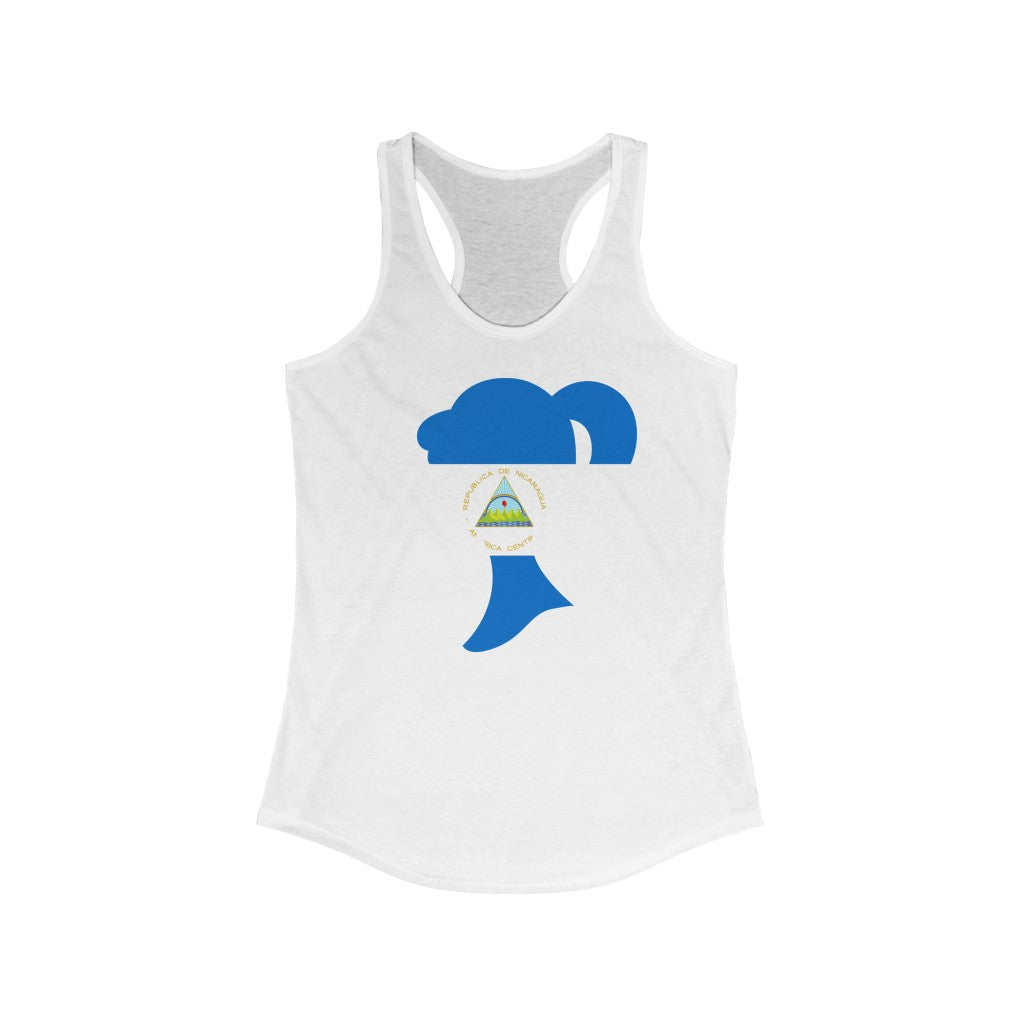Nicaragua Girl Flag Tank - Women