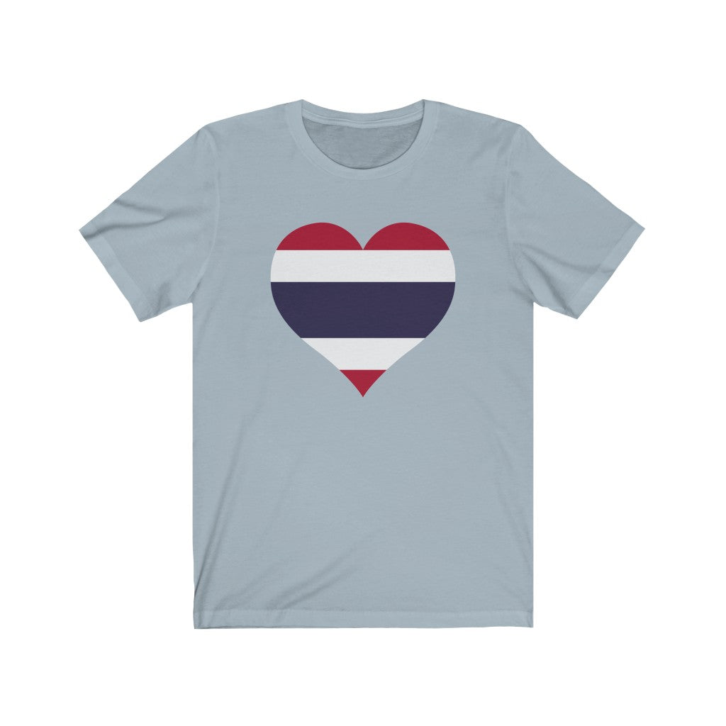 Thailand Heart Flag Premium Tee - Unisex