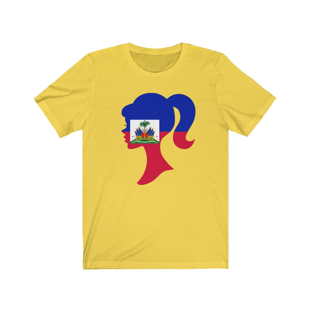 Haiti Girl Flag Premium Tee - Unisex