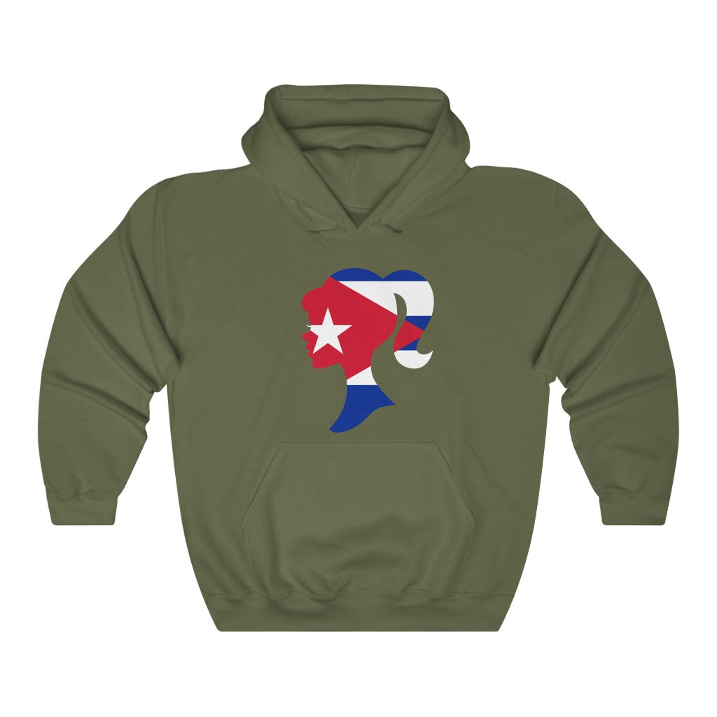 Cuba Girl Flag Hoodie Sweatshirt - Unisex