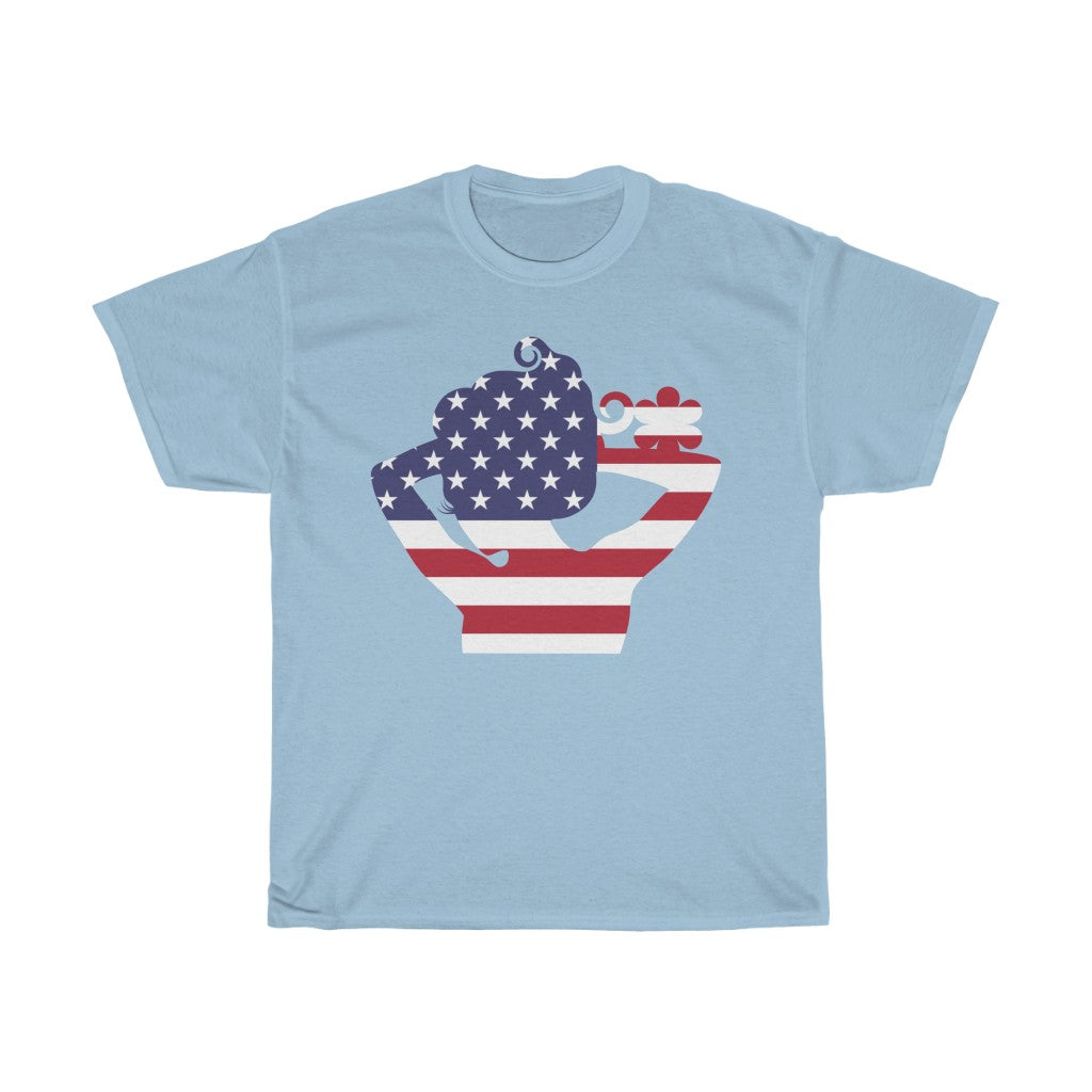 United States of America Lady Flag Standard Tee - Unisex
