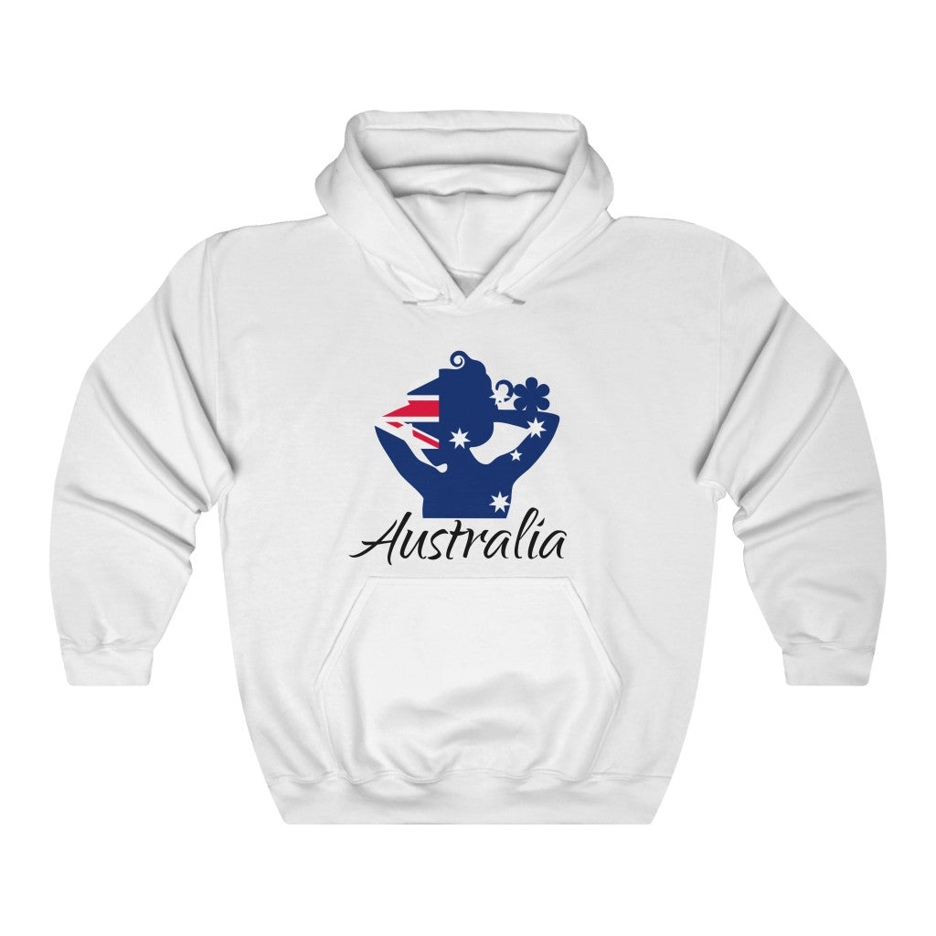 Australia Lady Flag Hoodie Sweatshirt 1 - Unisex