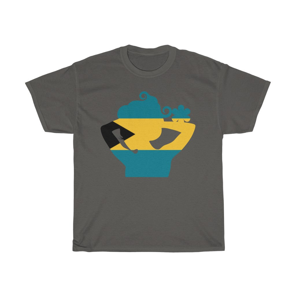 Bahamas Lady Flag Standard Tee - Unisex