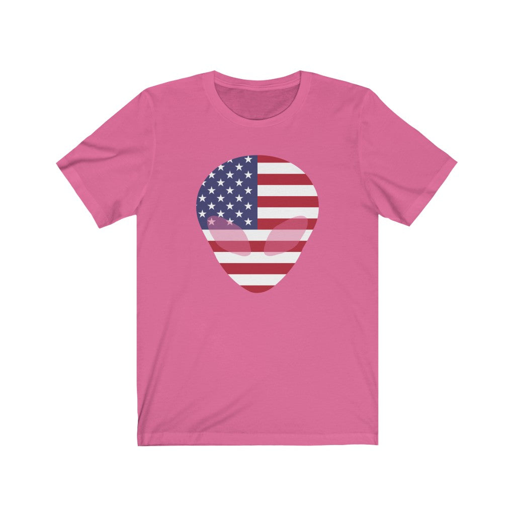 United States of America Alien Flag Premium Tee - Unisex