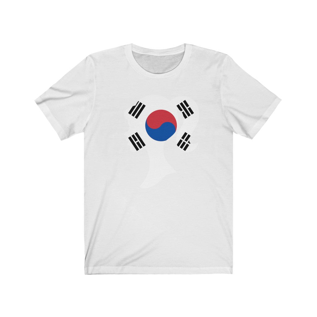 South Korea Girl Flag Premium Tee - Unisex