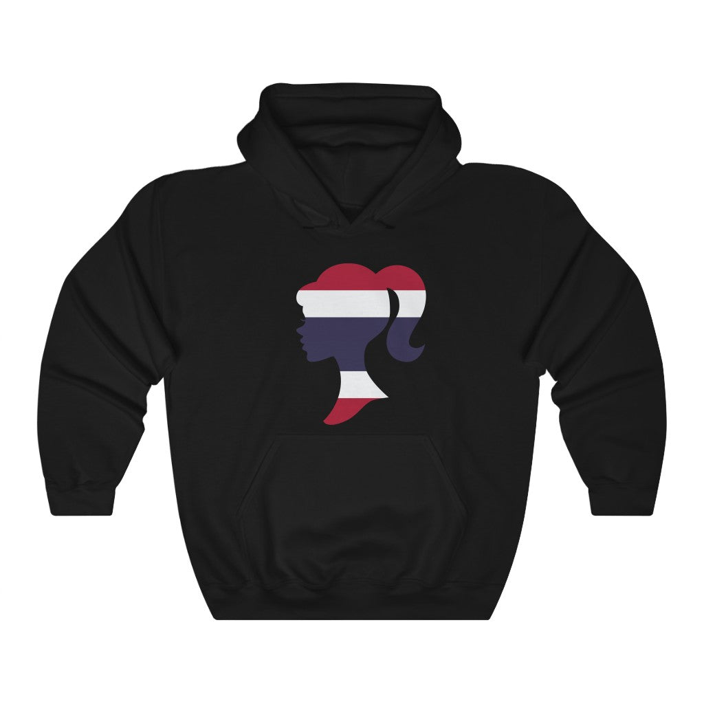 Thailand Girl Flag Hoodie Sweatshirt - Unisex