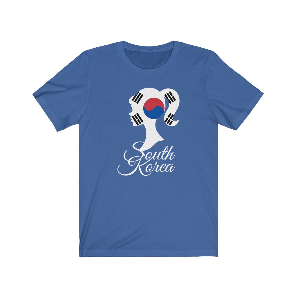 South Korea Girl Flag Premium Tee 2 - Unisex