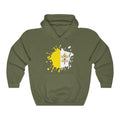 Holy See Splat Flag Hoodie Sweatshirt - Unisex