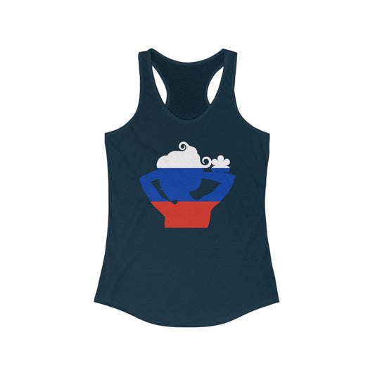 Russia Lady Flag Tank – Women