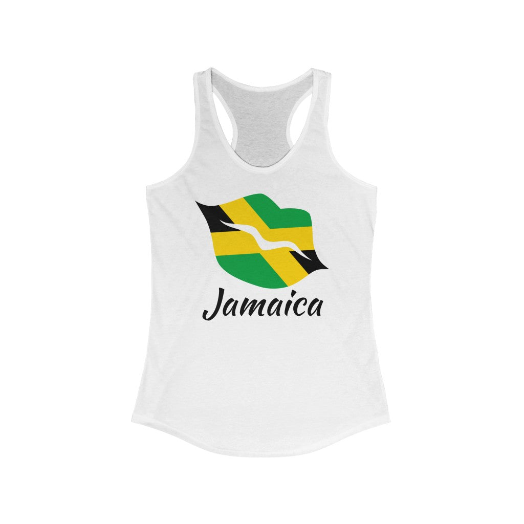 Jamaica Lips Flag Tank 1 - Women